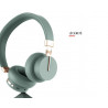 Casque Bluetooth V5.0 mains libres avec bandeau sans fil - Vert kaki