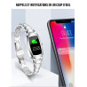 Bracelet intelligent connecte avec suivi de frequence cardiaque et...