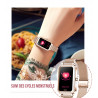 Montre intelligente connectee Bluetooth 5.0 avec frequence...