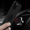 Stand anneau pliant et rotatif pour mobile - Noir