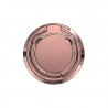 Stand anneau pliant et rotatif pour mobile - Rose or