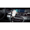 Support voiture fixation grille daeration avec charge sans fil 10W