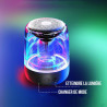 Haut - parleur Bluetooth 5W avec lumiere LED