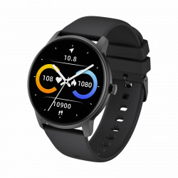 Montre intelligente Bluetooth 5.0 avec grand ecran touch - Noir