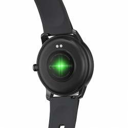 Montre intelligente Bluetooth 5.0 avec grand ecran touch - Noir