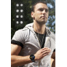 Montre intelligente Bluetooth 5.0 avec grand ecran touch - Noir