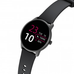 Montre intelligente Bluetooth 5.0 avec grand ecran touch - Noir