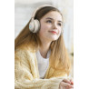 Casque stereo Bluetooth 5.0 professionnel - Taupe
