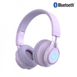 Casque stereo Bluetooth 5.0 professionnel - Parme