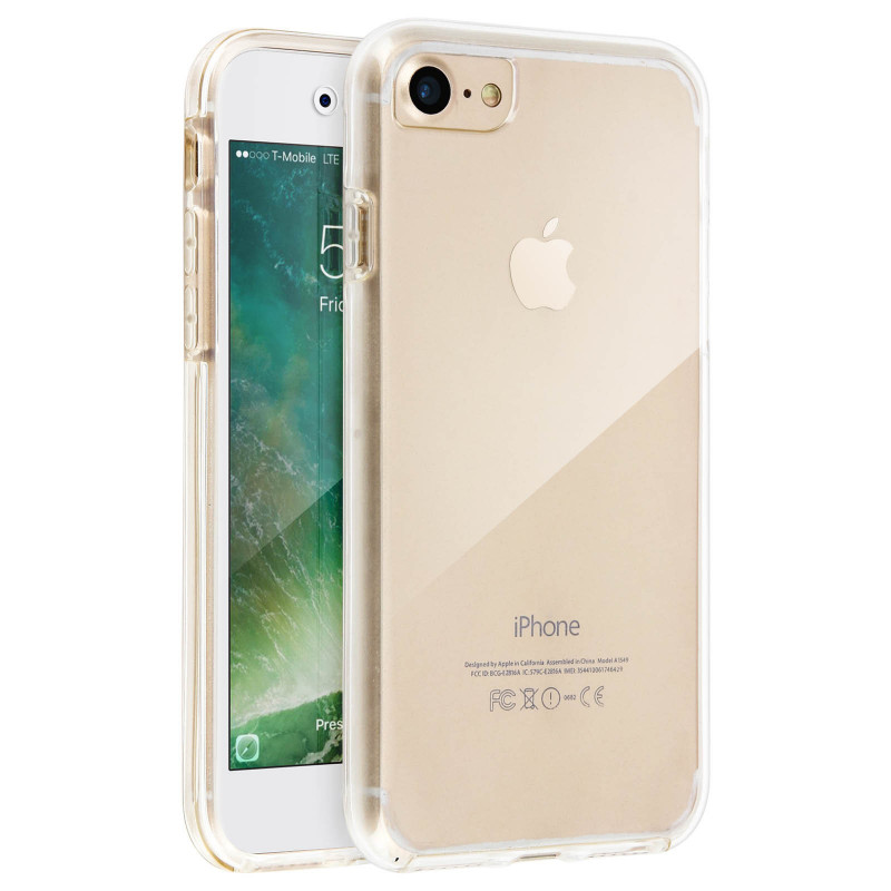 Coque souple integrale 360 pour iPhone 7/8 - Transparent