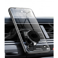 Support voiture magnetique rotatif 360 a pince fixation grille...