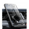 Support voiture magnetique rotatif 360 a pince fixation grille...