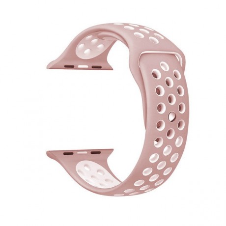 Bracelet en silicone perforé ROSE - Apple Watch 38/40 mm