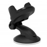 Support voiture universel rotatif 360 fixation ventouse - Noir