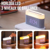 Station daccueil 3 en 1 avec horloge, lampe LED et chargeur sans...