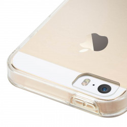 Coque souple integrale 360 pour iPhone 5/5S/SE - Transparent
