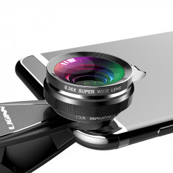 Kit de teleobjectif 6 en 1 avec clip universel pour iPhone et...