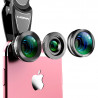 Kit de teleobjectif 6 en 1 avec clip universel pour iPhone et...