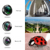Kit de teleobjectif 6 en 1 avec clip universel pour iPhone et...