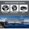 Kit de teleobjectif 6 en 1 avec clip universel pour iPhone et...