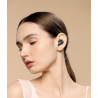 Ecouteurs stereo Bluetooth V5.0 intra auriculaires avec micro - Noir