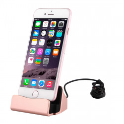 Station de charge Lighning - Rose or