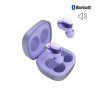 Ecouteurs stereo Hi - Fi Bluetooth 5.0 - Mauve