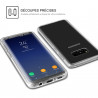 Coque souple integrale 360 pour Samsung Galaxy S8 - Transparent