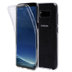 Coque souple integrale 360 pour Samsung Galaxy S8+ - Transparent