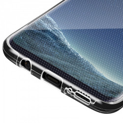 Coque souple integrale 360 pour Samsung Galaxy S8+ - Transparent