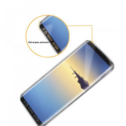 Coque souple integrale 360 pour Samsung Galaxy Note 8 - Transparent