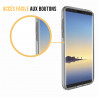 Coque souple integrale 360 pour Samsung Galaxy Note 8 - Transparent