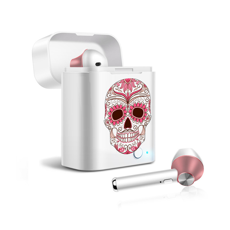 Ecouteurs stereo Bluetooth 5.0 sans fil avec appels binaual et...