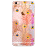Coque souple transparente pour iPhone 6/6S/7/8/SE 2020 - Plumes de...