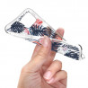 Coque souple transparente pour iPhone 11 - Flamants rose & fleurs