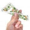 Coque souple transparente pour Samsung Galaxy S10 - Ananas & fleurs