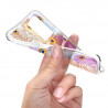 Coque souple transparente pour Samsung Galaxy S20 - Plumes de paon
