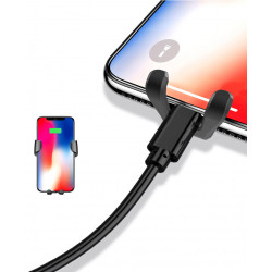 Support voiture universel magnetique de gravite avec fixation...