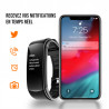 Bracelet connecte avec 3 bracelets interchangeables avec...