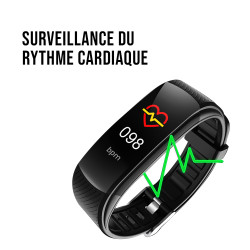 Bracelet connecte avec 3 bracelets interchangeables avec...