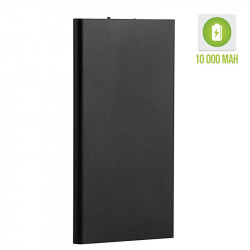 Banque dalimentation portable ultra slim 10 000 mAh - Noir