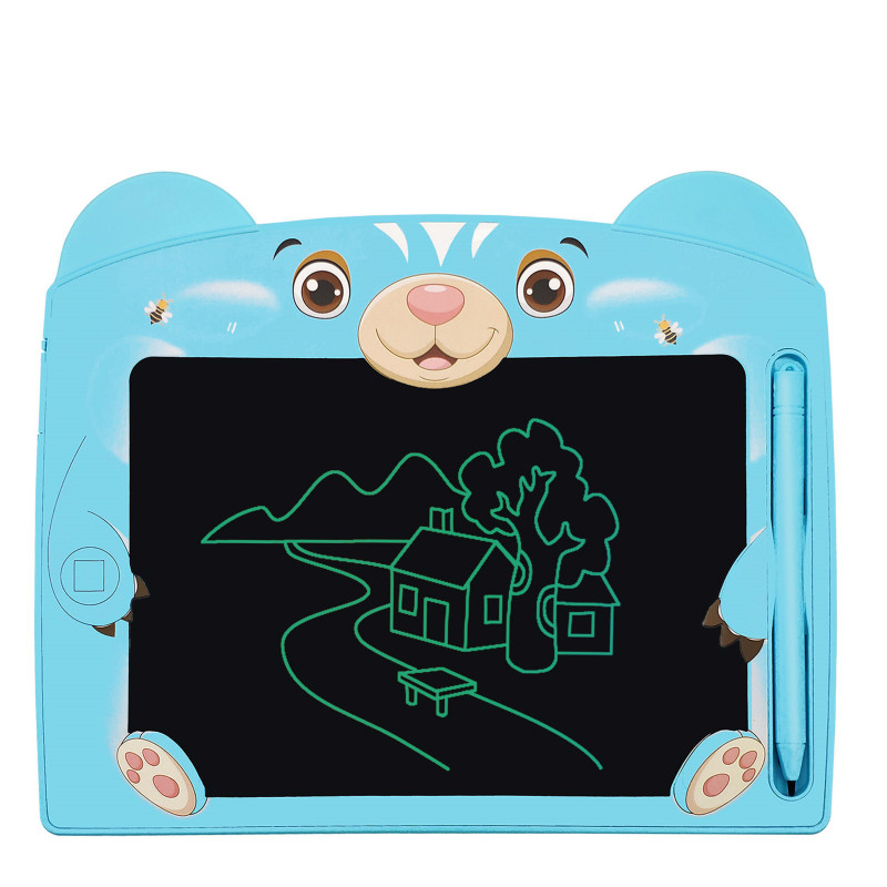 Tablette electronique magique 8.5 pouces avec ecran LCD couleur - Bleu