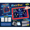 Tablette electronique magique fluorescente avec lumiere LED - Rouge