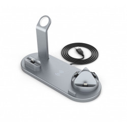 Station de charge 4 en 1 pour Apple Watch, Airpods et telephone...