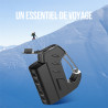 Power bank portable Power Bank 5 000 mAh avec mousqueton - Noir