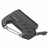 Power bank portable Power Bank 5 000 mAh avec mousqueton - Noir