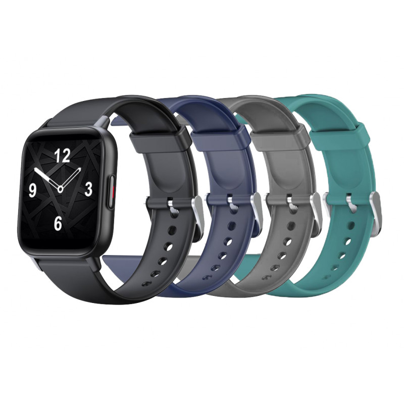 Montre intelligente connectee etanche avec indiquateur de la...