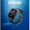 Montre intelligente connectee etanche avec indiquateur de la...