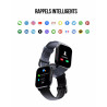 Montre intelligente connectee etanche avec indiquateur de la...