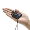 Mini power bank solaire 20 000 mAh avec cables integres Lightning...